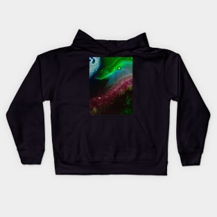 Floating in Space Kids Hoodie